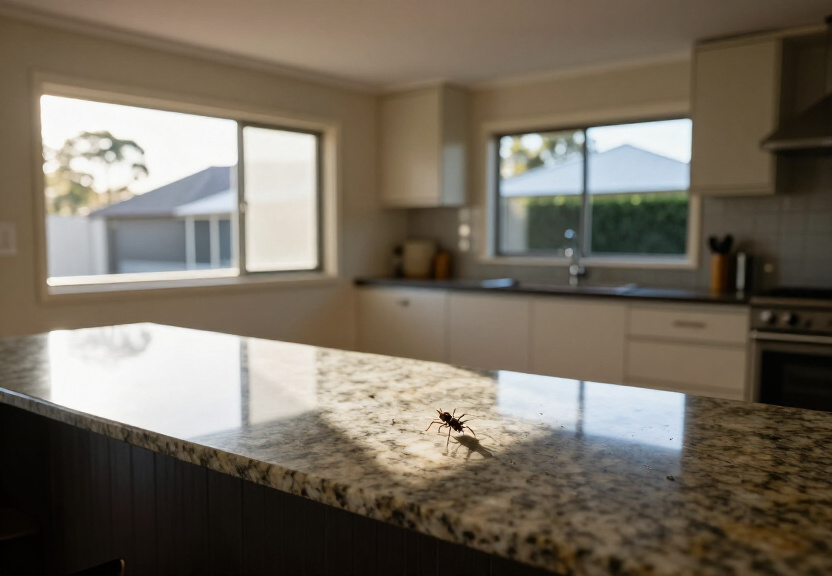 Spider-free West Ryde garden after pest control